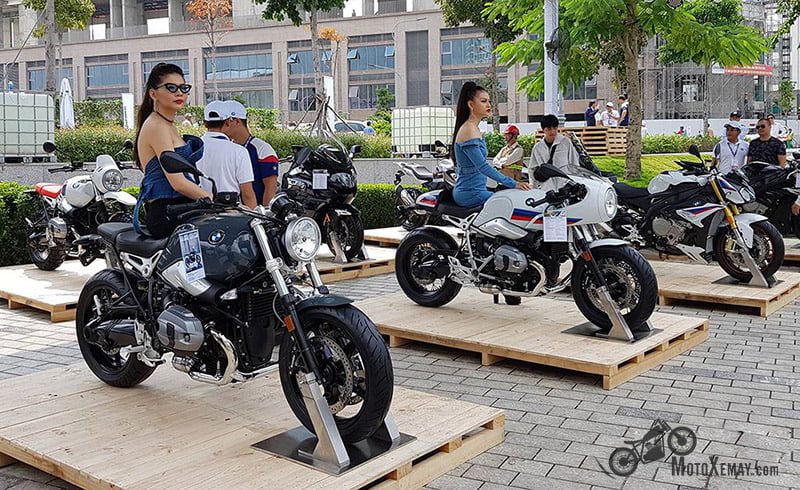 người đẹp bên moto BMW tại Joyfest Vietnam 2018 hình 2