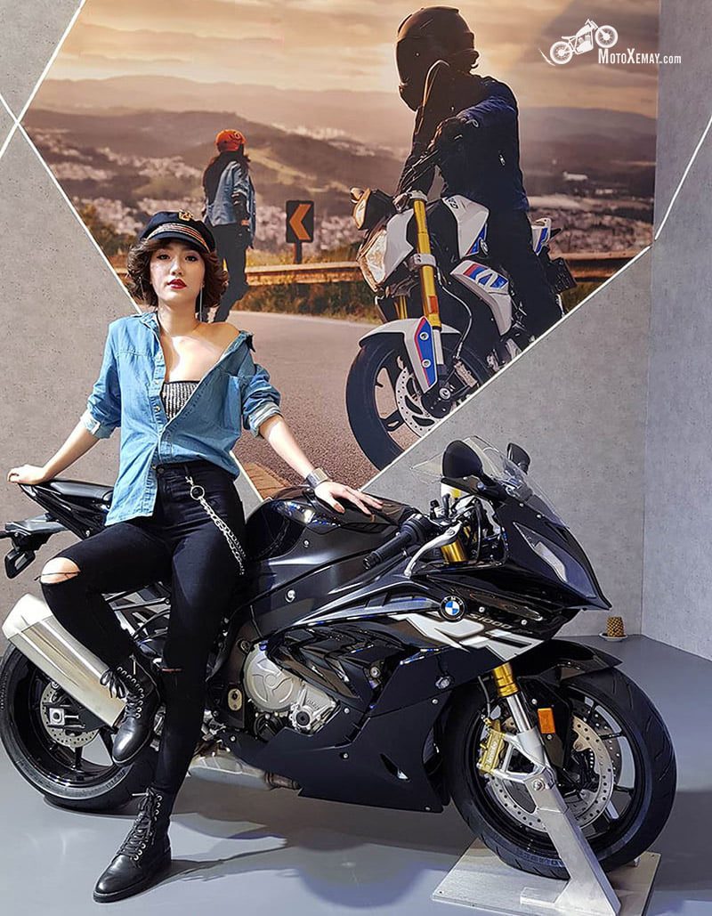 người đẹp bên moto BMW tại Joyfest Vietnam 2018 hình 5
