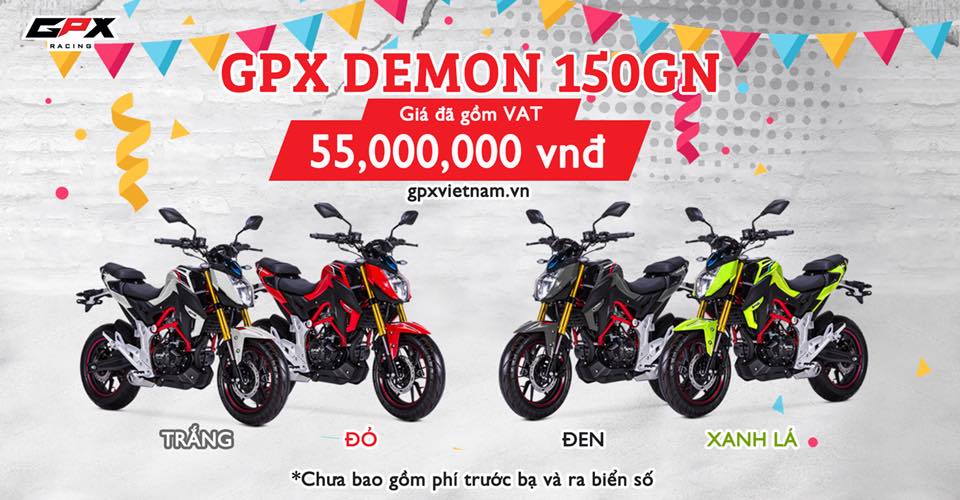 GPX Demon 150GR/150GN giá "ngon, bổ, rẻ" trong tầm tay biker Việt 160