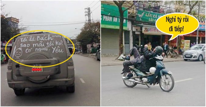 Bộ ảnh giao thông khó đỡ nhất chỉ có ở Việt Nam 168