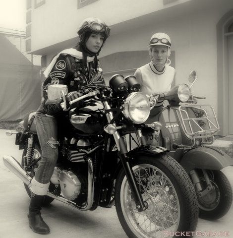 Phát hỏa với các Biker nữ chinh phục Cafe Racer từ những năm 50 192