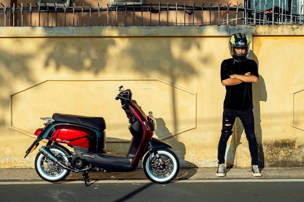 Yamaha Cuxi độ kiểng phong cách cá tính của Biker Việt - ảnh 1
