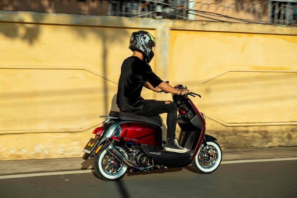 Yamaha Cuxi độ kiểng phong cách cá tính của Biker Việt - ảnh 6