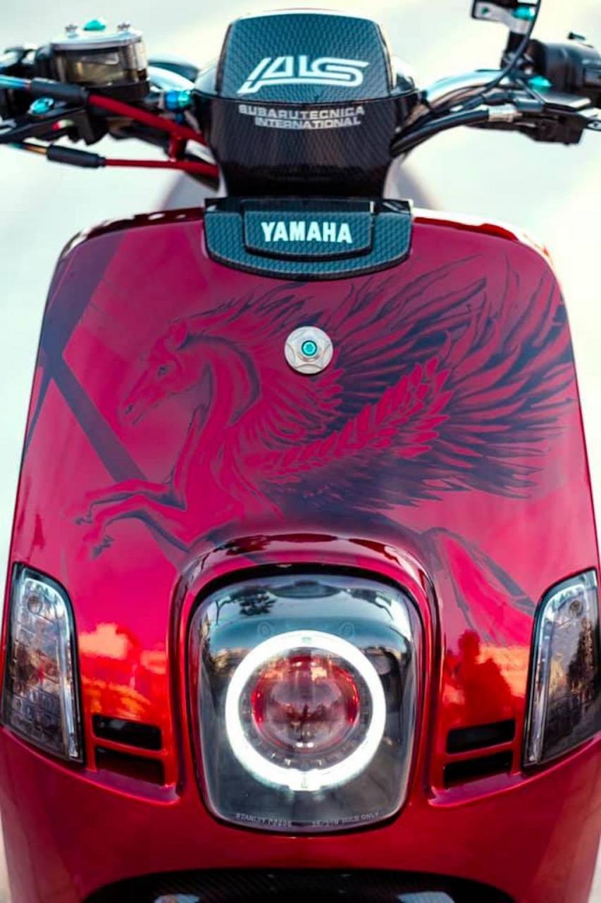 Yamaha Cuxi độ kiểng phong cách cá tính của Biker Việt - ảnh 8