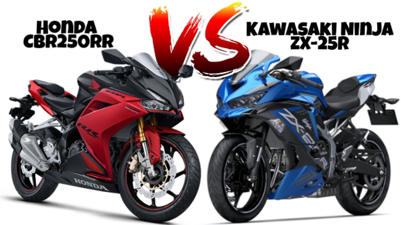 So sánh thông số kỹ thuật Kawasaki ZX-25R và Honda CBR250RR 124